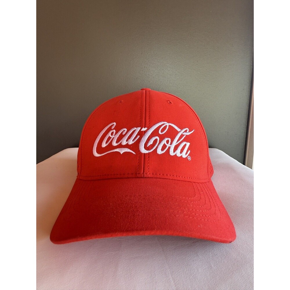 Coca-Cola 2026 Soccer Ball Hat Cap Red FIFA World Cup Adjustable SnapBack ⚽️